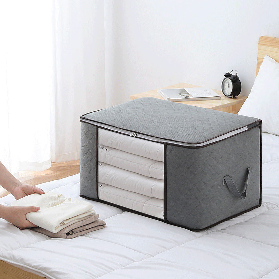 110 GSM Non-Woven Blankets & Clothes Storage Bag - Dyed Grey