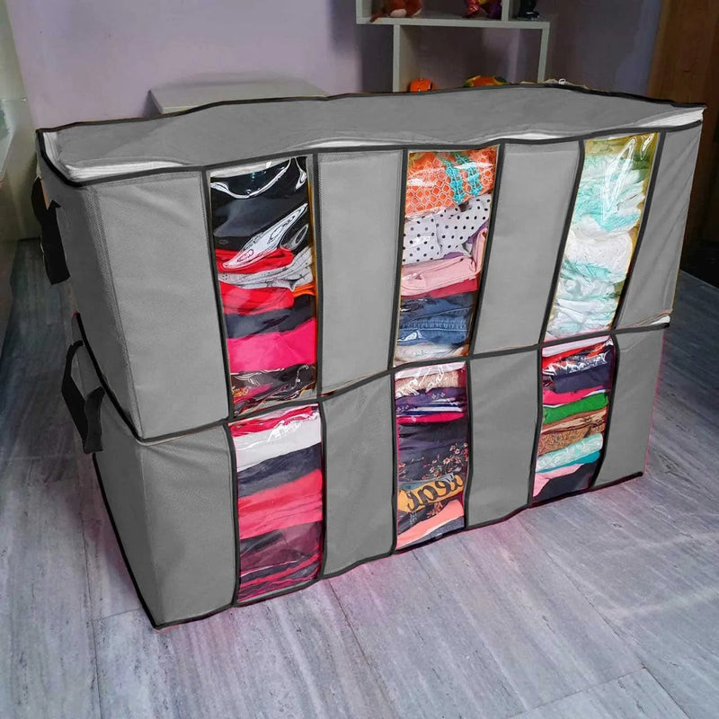 3 Compartment Clothes Storage Bag