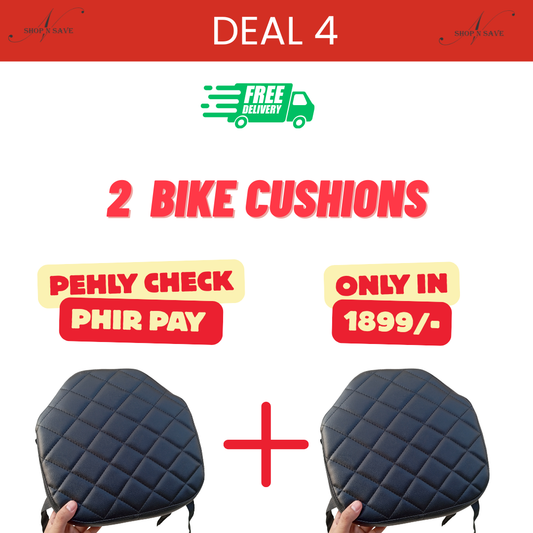 Deal 4 ( 2 Motorcycle Seat Cushion- 3 inch )