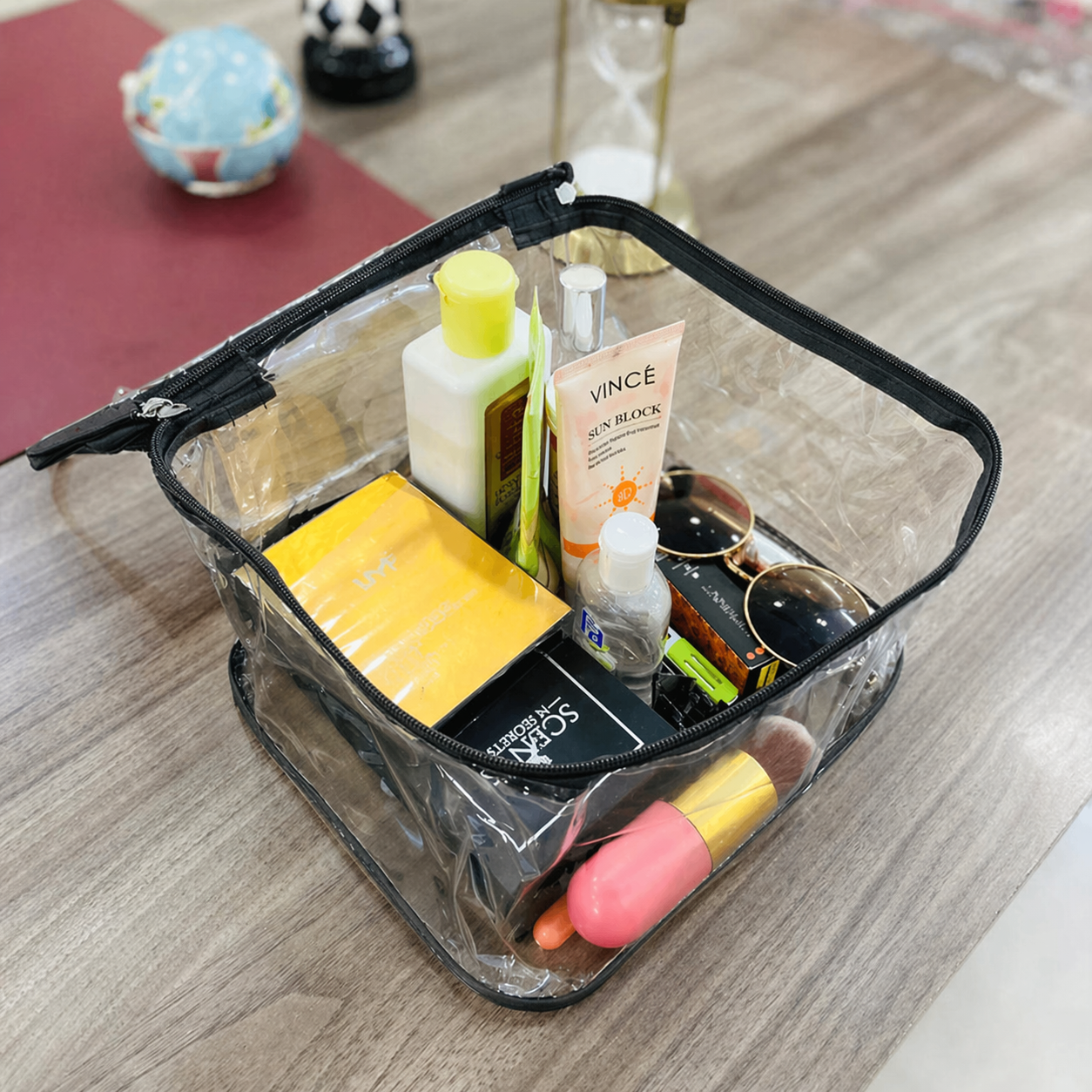 Waterproof Transparent Cosmetics Pouch