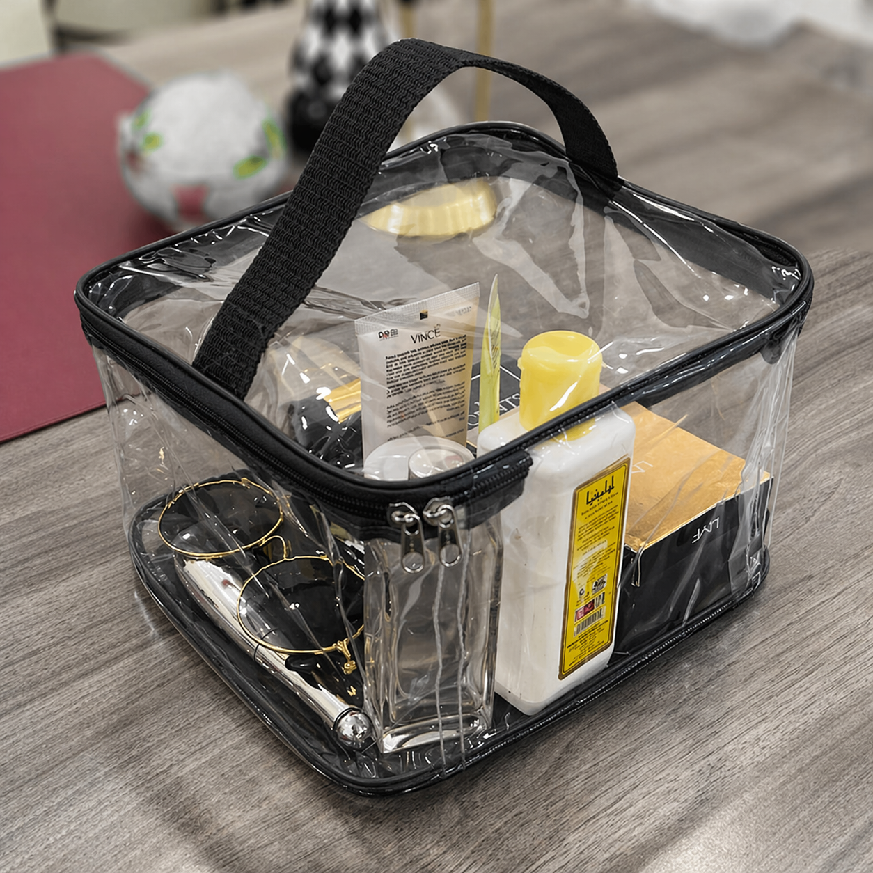 Waterproof Transparent Cosmetics Pouch