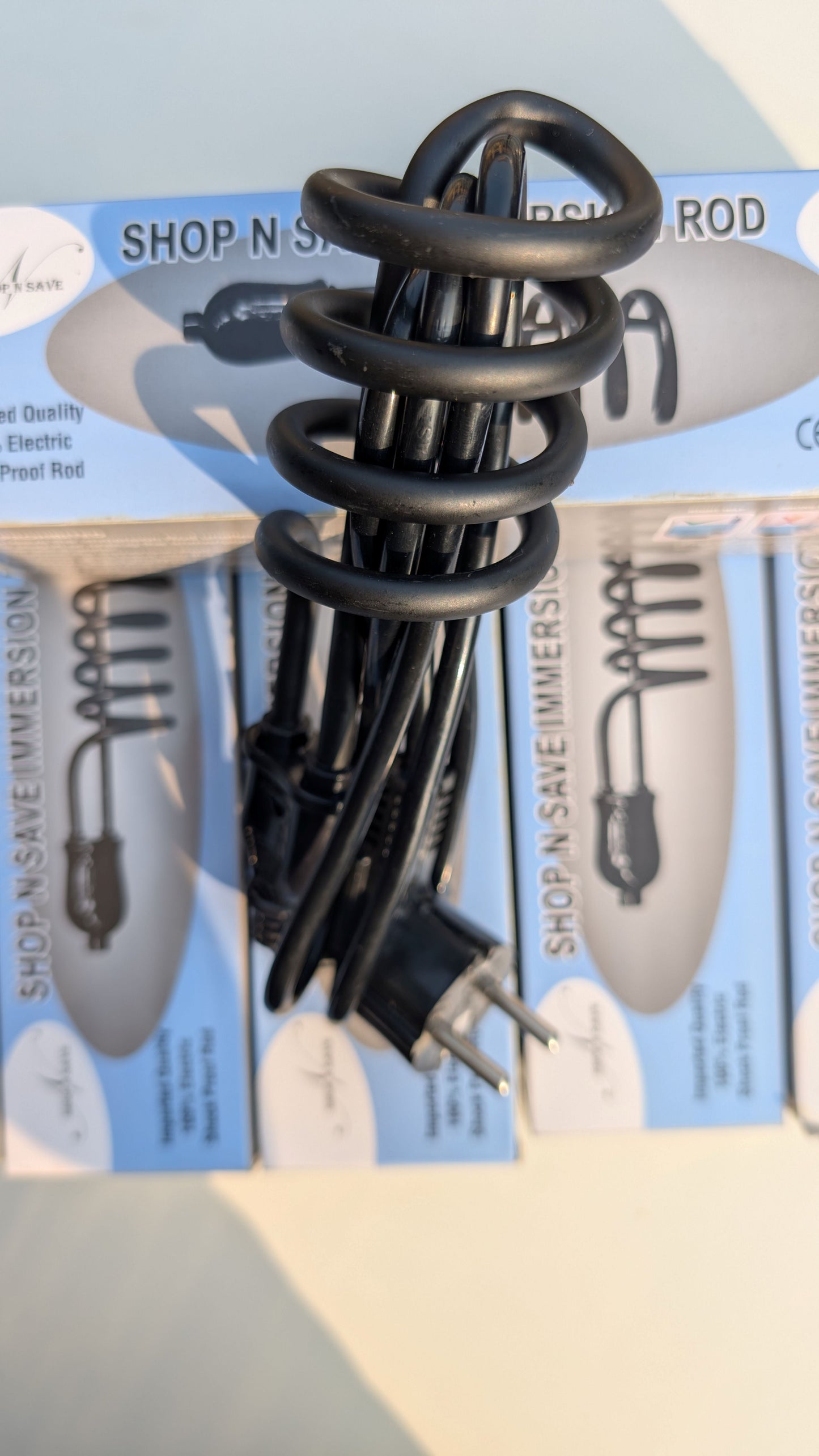 Water heating rod with powder coating ( SHOCK PROOF)