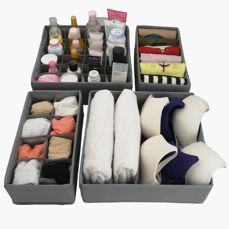 Pack of 4 Drawer Organizers